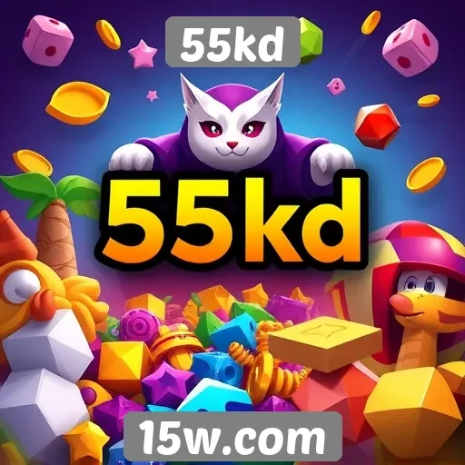 55kd oferece diversidade de jogos para diferentes públicos